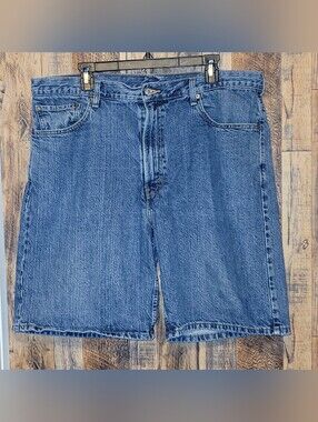 Levi's Classic Medium Blue Denim Shorts